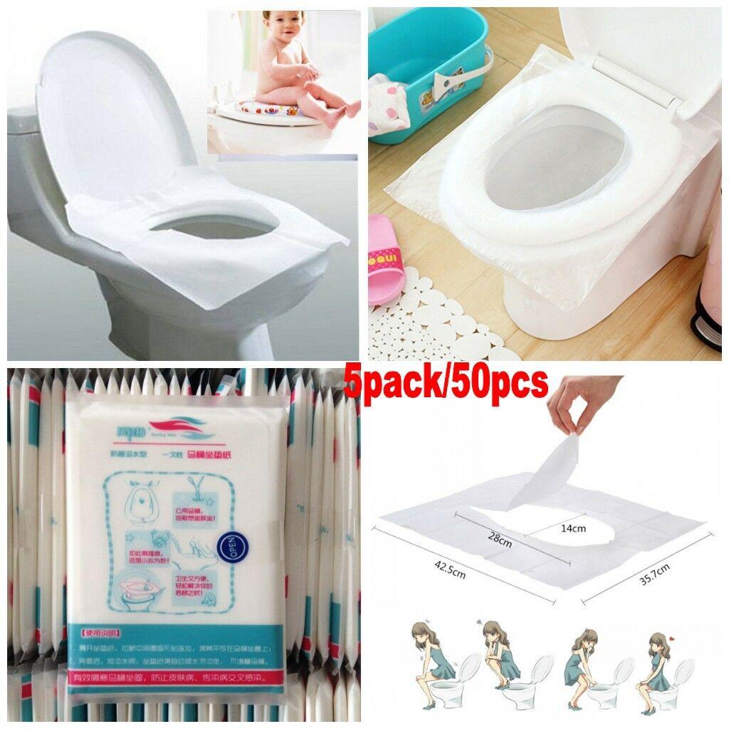 1 Pack/10Pcs Disposable Paper Toilet Seat Covers For ...