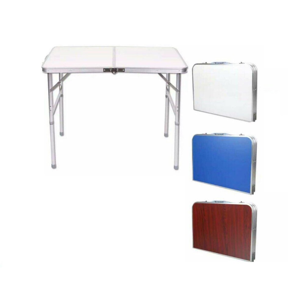 Foldable Aluminium Outdoor Table Meja  Lipat  Shopee 