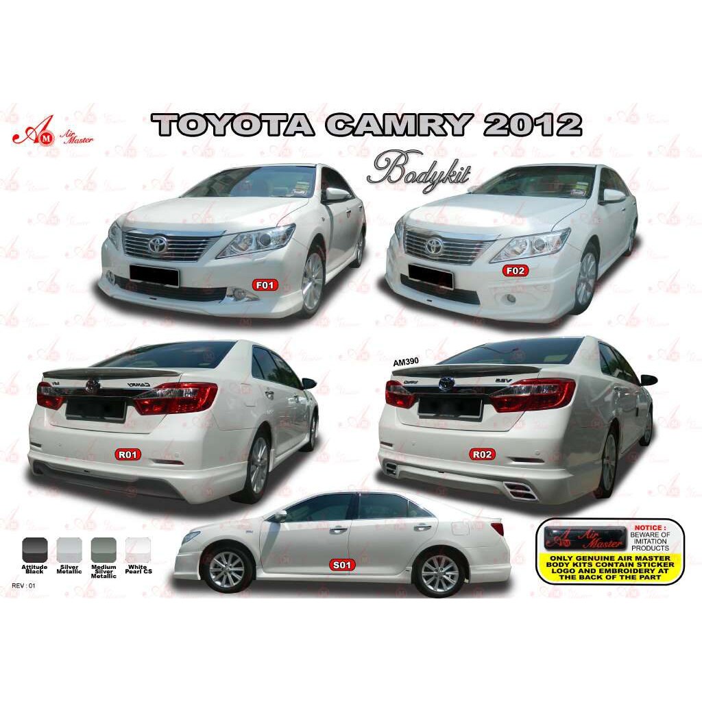 body kits for toyota camry