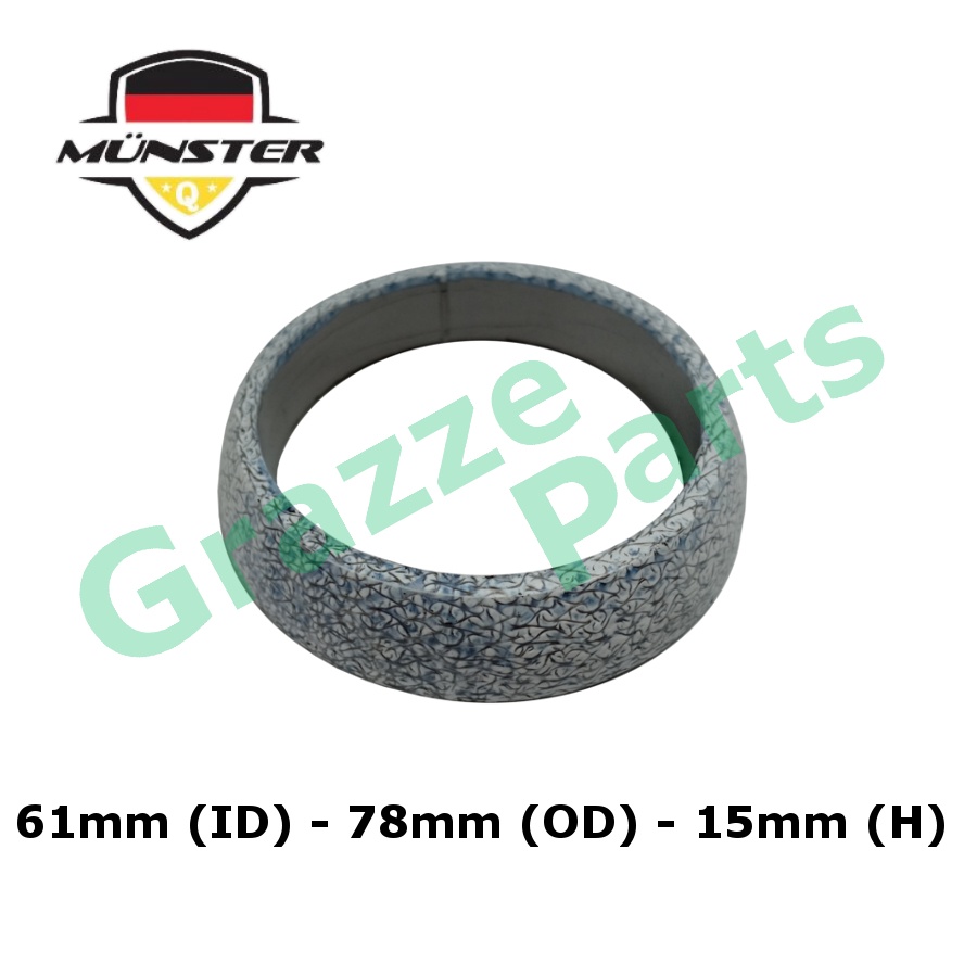 Münster Exhaust Pipe Cone Gasket 1745174040 for Toyota Camry 2.0 ACV31