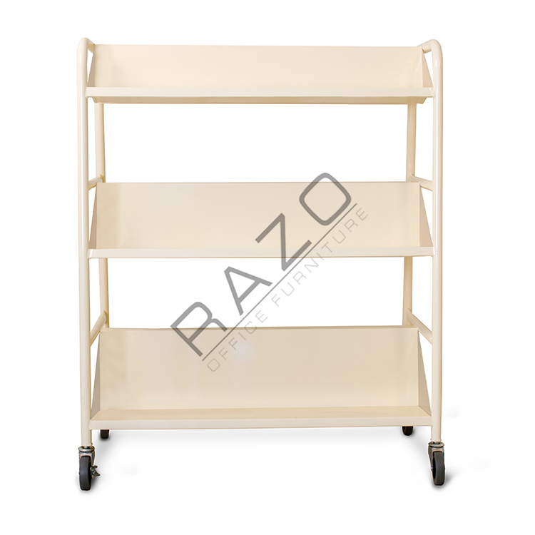 Mobile Book Trolley 3 Tiers MBT902 Shopee Malaysia