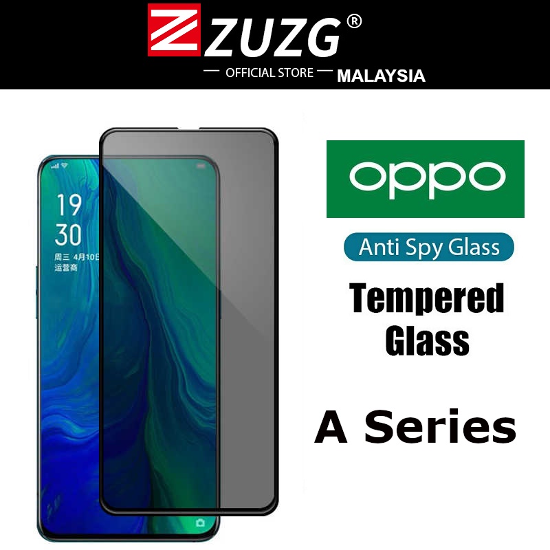 OPPO ASeries Full Cover Privacy Screen Protector (A96/A76/A16 A16K/A95/A74 4G/A74 5G) ZUZG