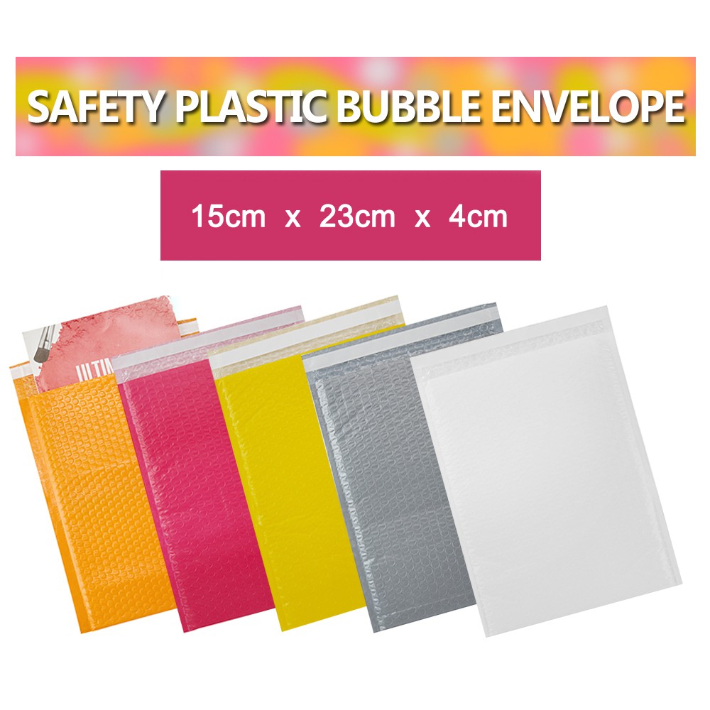 [Ready Stock] Safety Plastic Bubble Envelope Shopee Malaysia