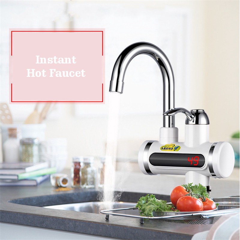 Hl 220v Instant Tankless Water Heater Tap Instantaneous Faucet