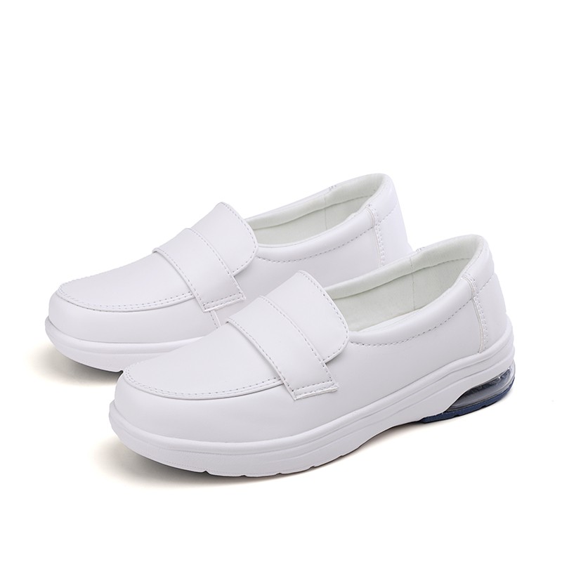 Women Fashion Loafers Casual Shoes White Nurses Shoes Breathable Flat Shoes For Women Work Shoes On Sale Women White Shoes Suitable For Doctors And Nurses Shoes Shopee Malaysia