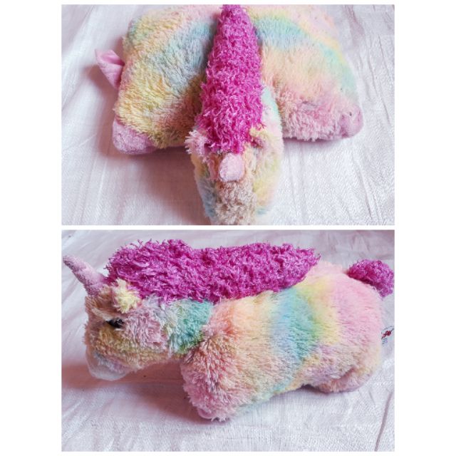Pillow Pets Rainbow Unicorn Bantal Shopee Malaysia