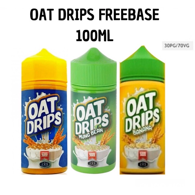 Ready Stock Oat Drips Original Premium Us Flavor By Steam Queen X Jvs 100ml Shopee Malaysia