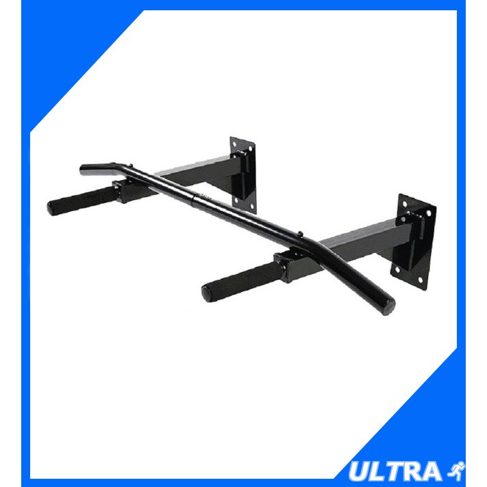 Horizontal Bar Wall Mounted Pull Up Chin Up Home Gym Indoor Sports