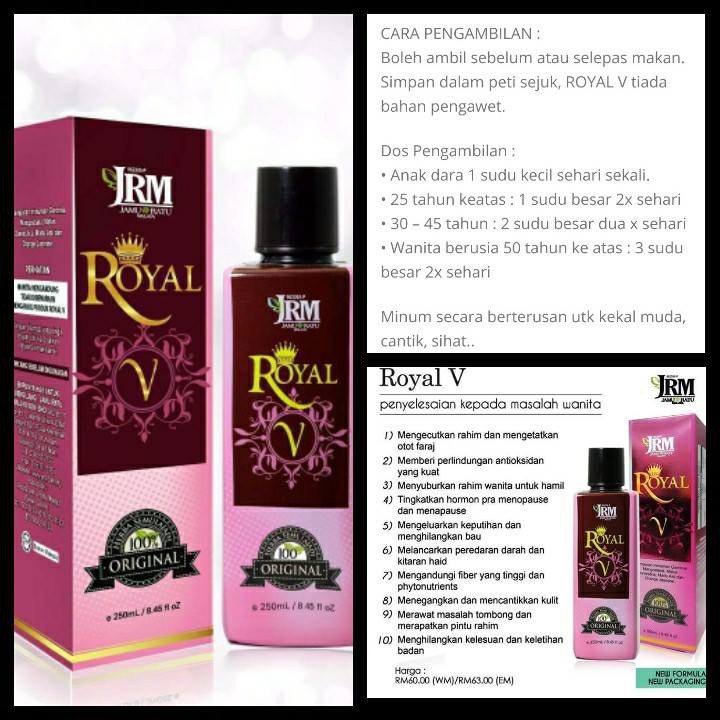 Royal V Jamu Ratu Malaya Shopee Malaysia