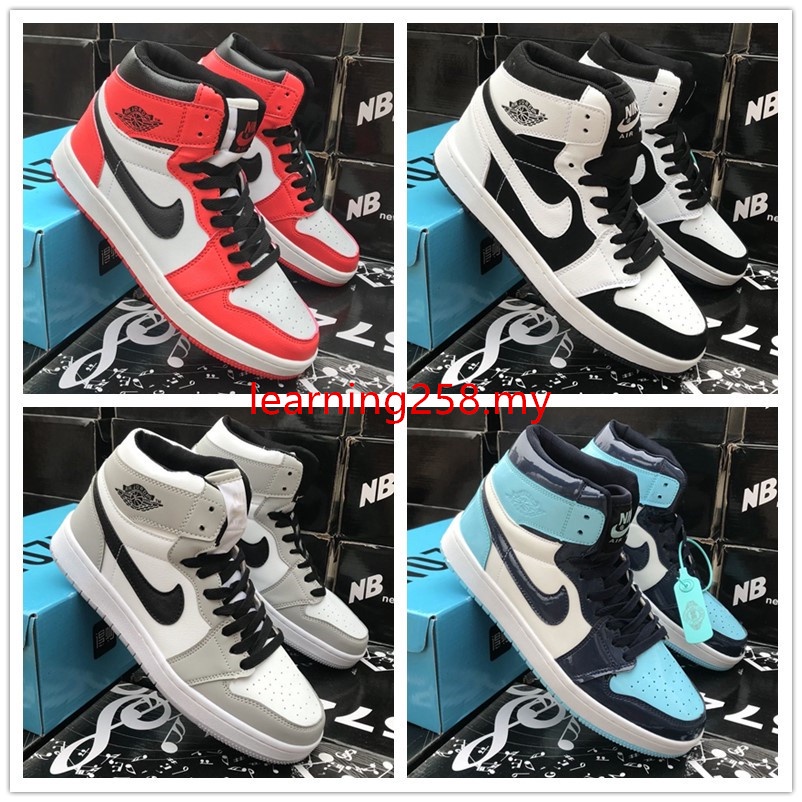 Ready stock Air Jordan 1 kasut Inspired High Cut sneakers kasut ...