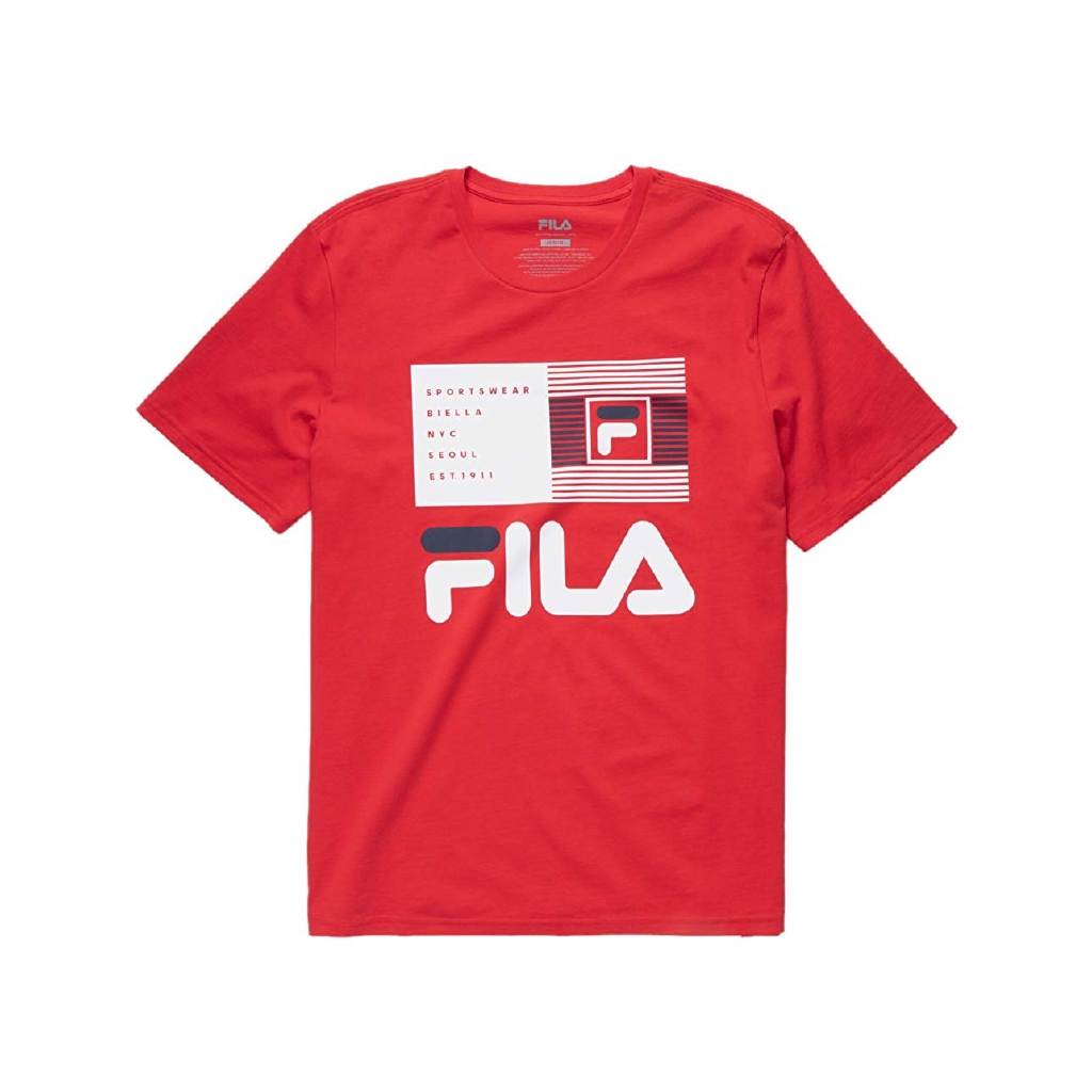 fila printed t shirt