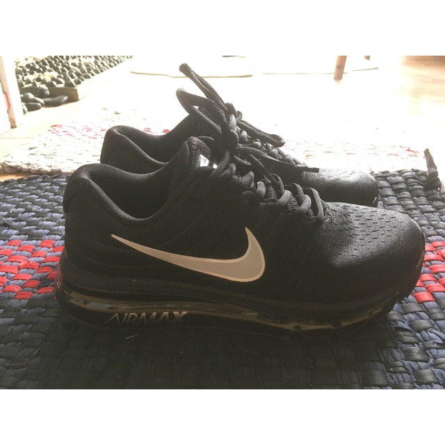 black colour running shoes