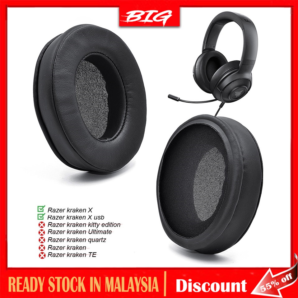 For Razer kraken X / kraken X USB Headphones Replacement Ear Pads