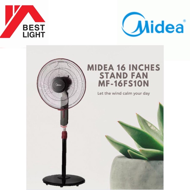 Midea Mf 16fs10n 16 Stand Fan Shopee Malaysia