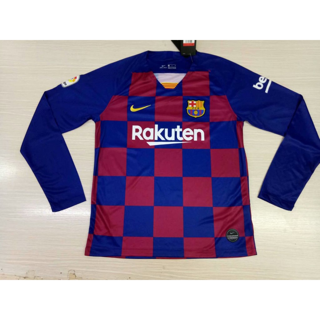 barcelona long sleeve jersey