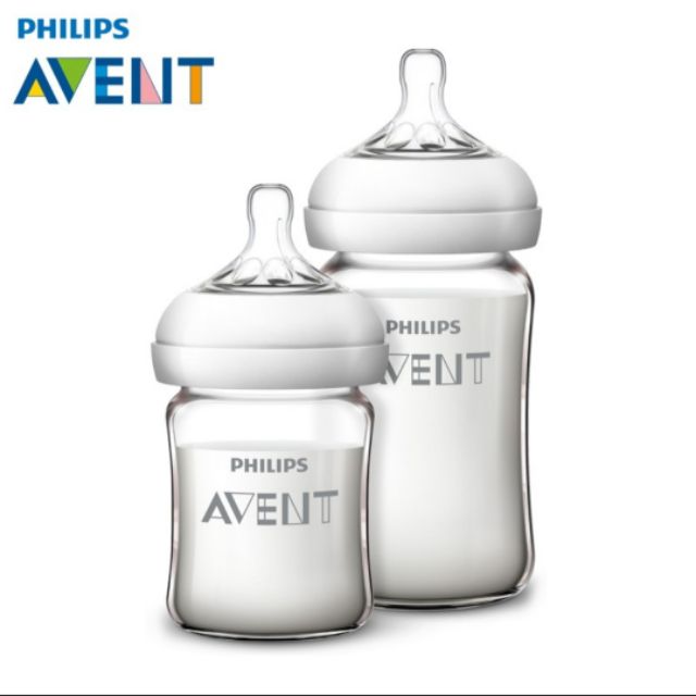 ORIGINAL Philips Avent Natural Glass Bottle Botol Glass Philips Avent ...