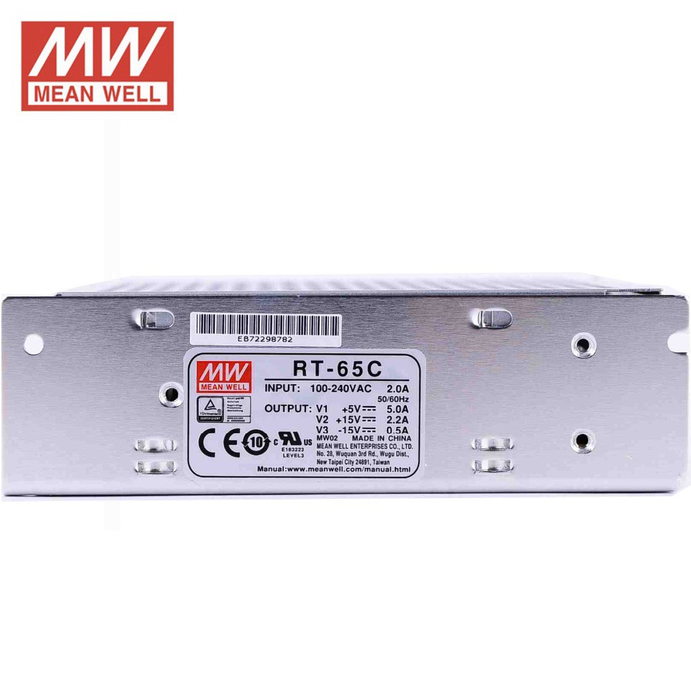 MW Mean Well  RD-65A   100-240VAC   2,0A   Made in  TAIWAN 