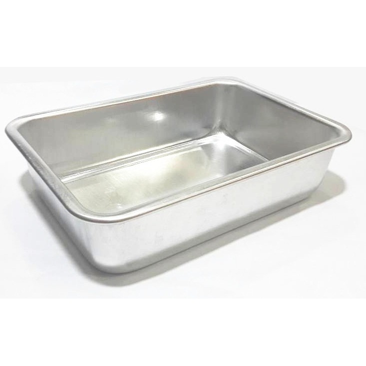 22cm Aluminium Rectangle Deep Cake Tin Shopee Malaysia