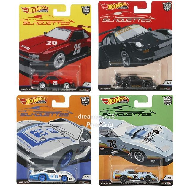 2019 hot wheels car culture silhouettes