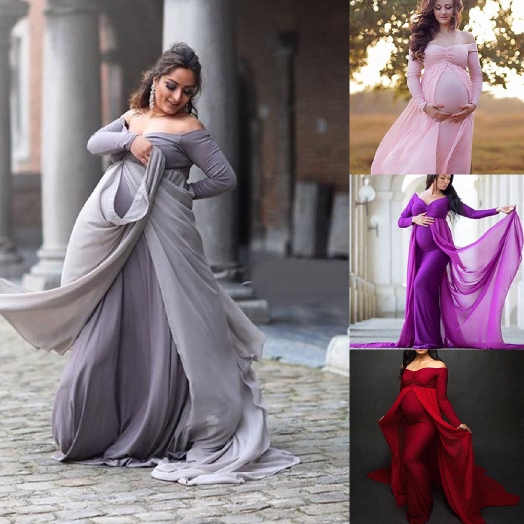 party wear dress for pregnant lady