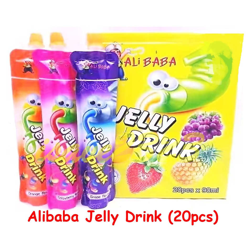 [HALAL] Alibaba Jelly Drink (20pcs) Shopee Malaysia