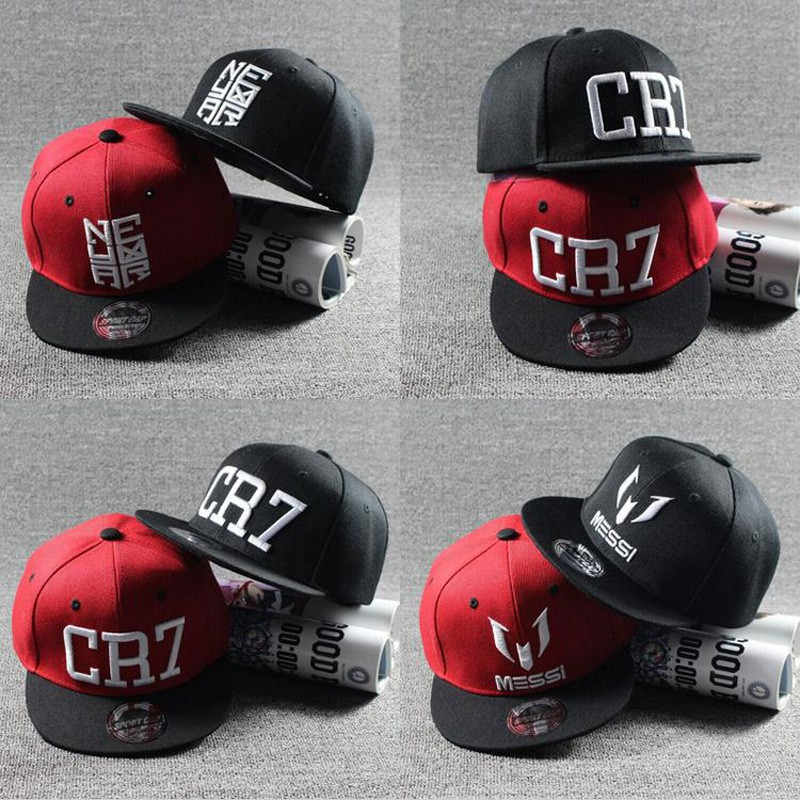 New children's hat Ronaldo CR7 Neymar NJR baseball cap hat boy girl child MESSI Snapback hat hip hop hat Gorras