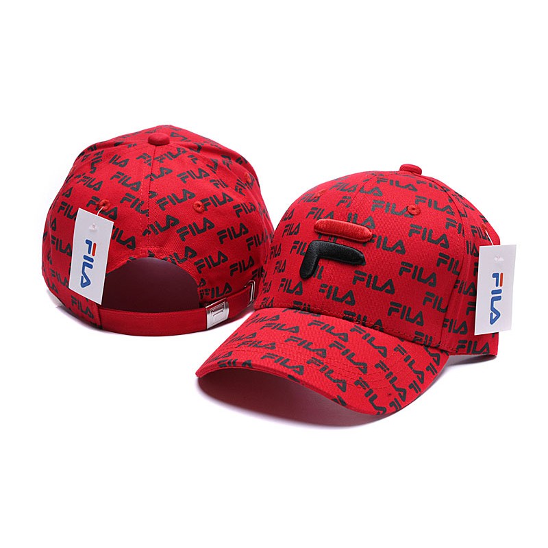 red fila cap