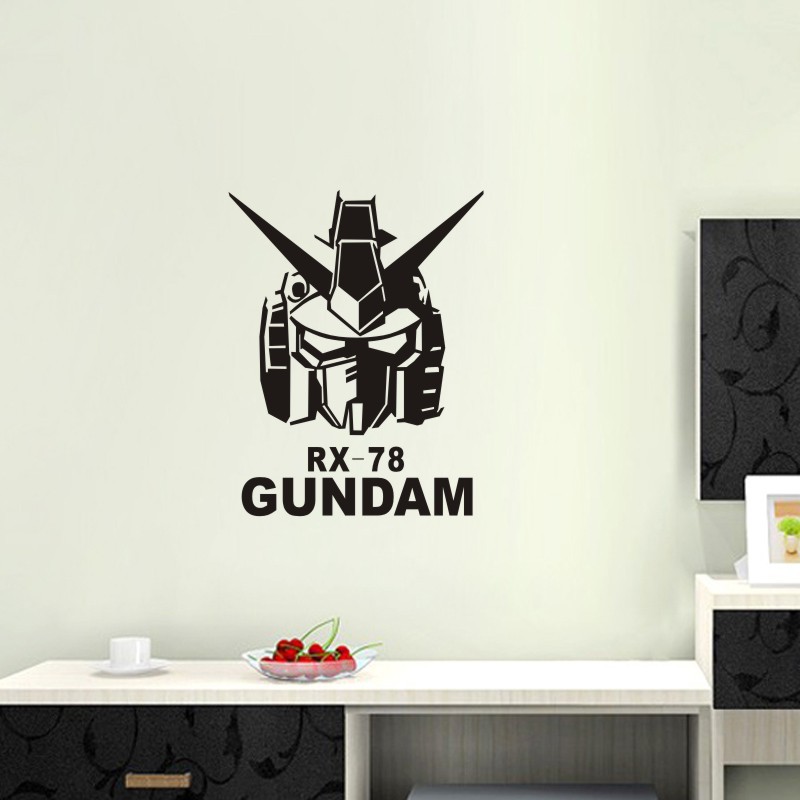 GUNDAM Sticker Anime Cartoon Car Decal Sticker RX78 Vinyl Wall