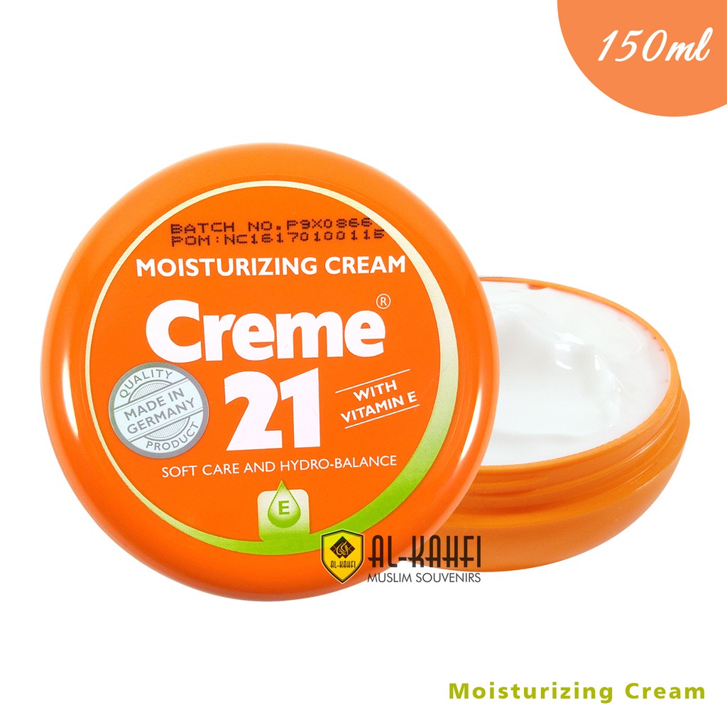 creme 21 moisturizing cream with vitamin e uses