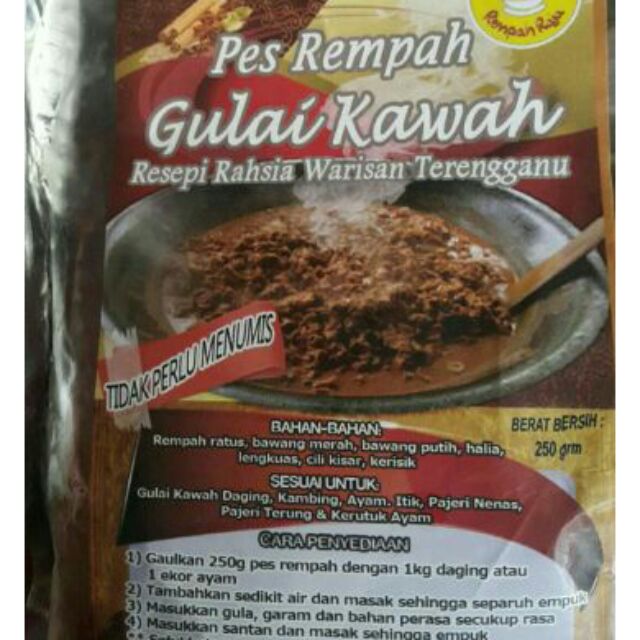Pes Rempah Gulai Kawah Shopee Malaysia