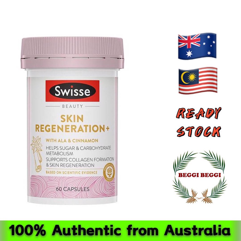 Swisse Skin Regeneration+ 60 Capsules (Ready Stock) | Shopee Malaysia