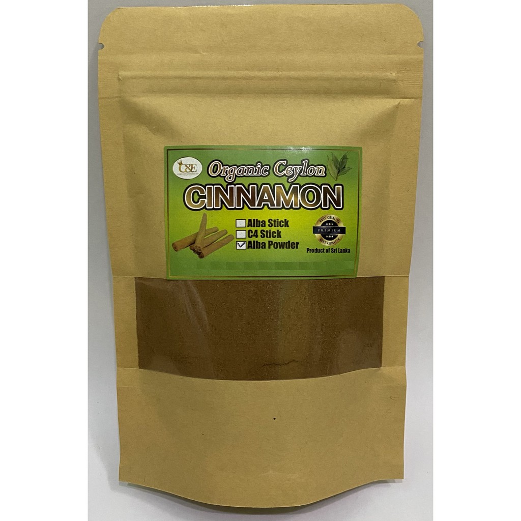 Ceylon Cinnamon Powder Serbuk Kayu Manis æ¡‚çš®ç²‰ Shopee Malaysia