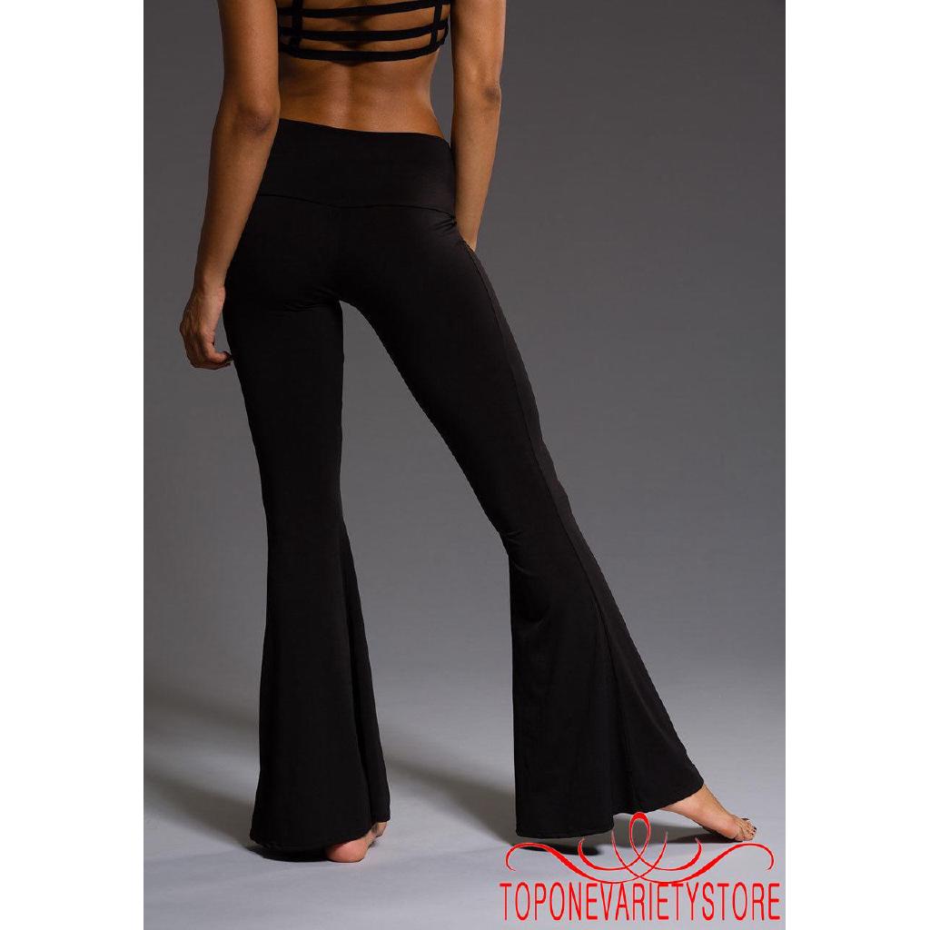 flare bottom capris