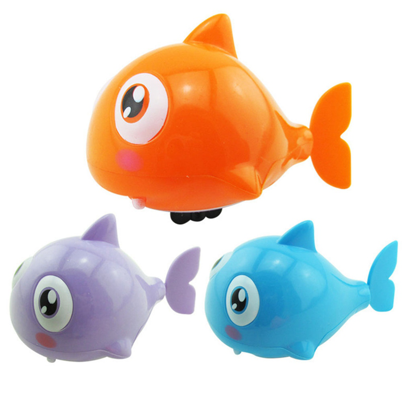 wind up fish bath toy