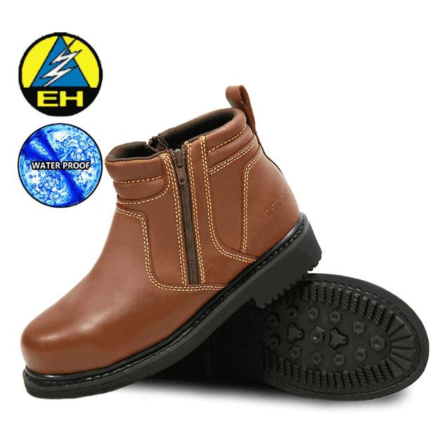 Oscar Safety Shoes - Oil Rig Series 1812 Brown