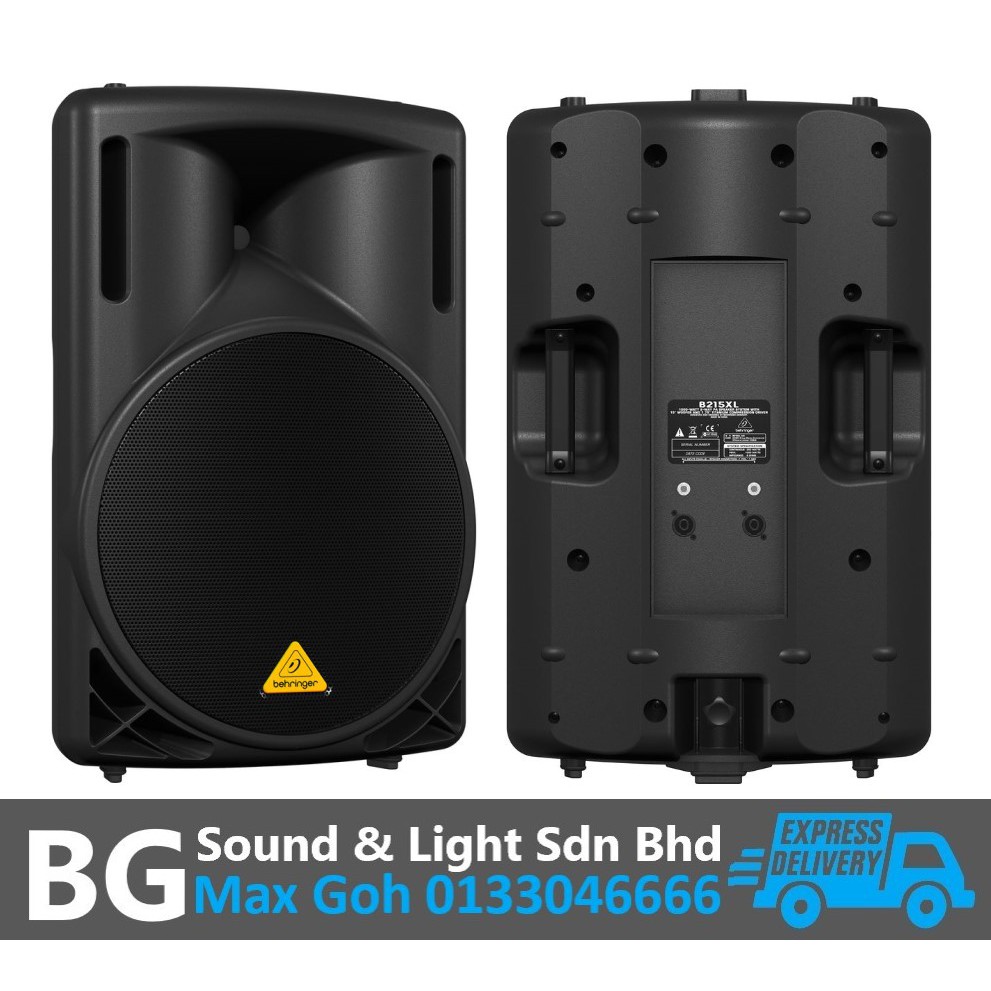 behringer 15 inch passive speakers