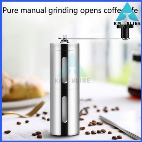 New Manual Coffee Grinder Mini Hand Crank Coffee Bean Grinder Ceramic Burr Coffee Mill for French Press