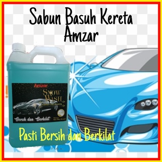 2 in 1 Sabun basuh/cuci Kereta kilat dan bersih dan banyak buih 