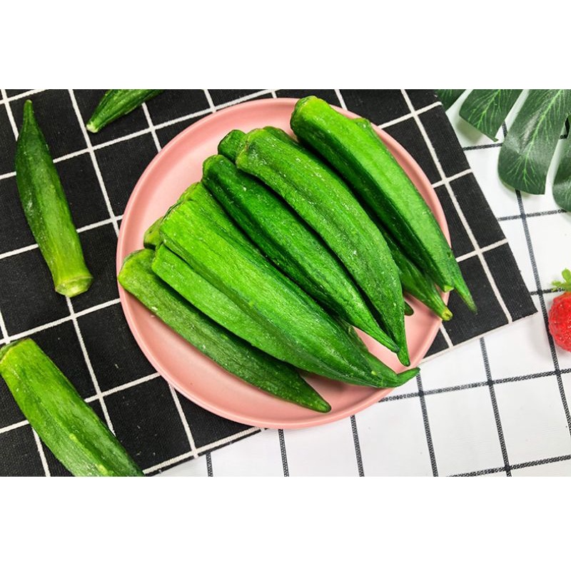 Dried Lady‘s Finger/ Dried Okra 100g/秋葵脆/ 羊角豆 | Shopee Malaysia