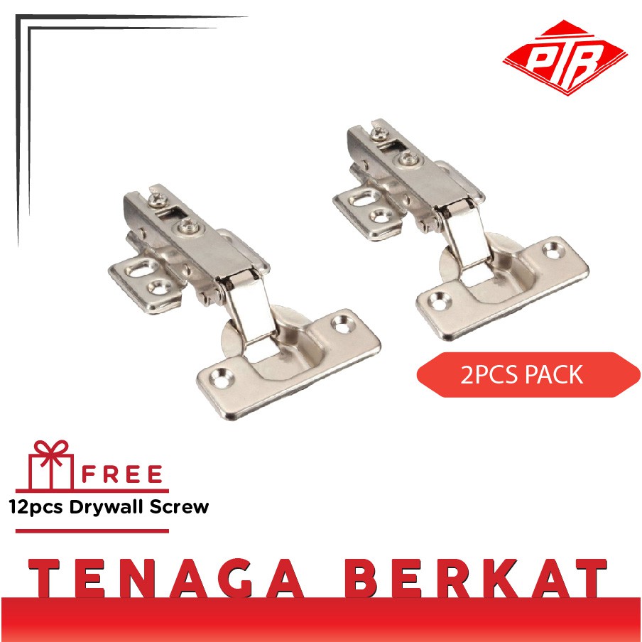 2pcs Pack Kitchen Cabinet Furniture Soft Close Conceal Door Hinge