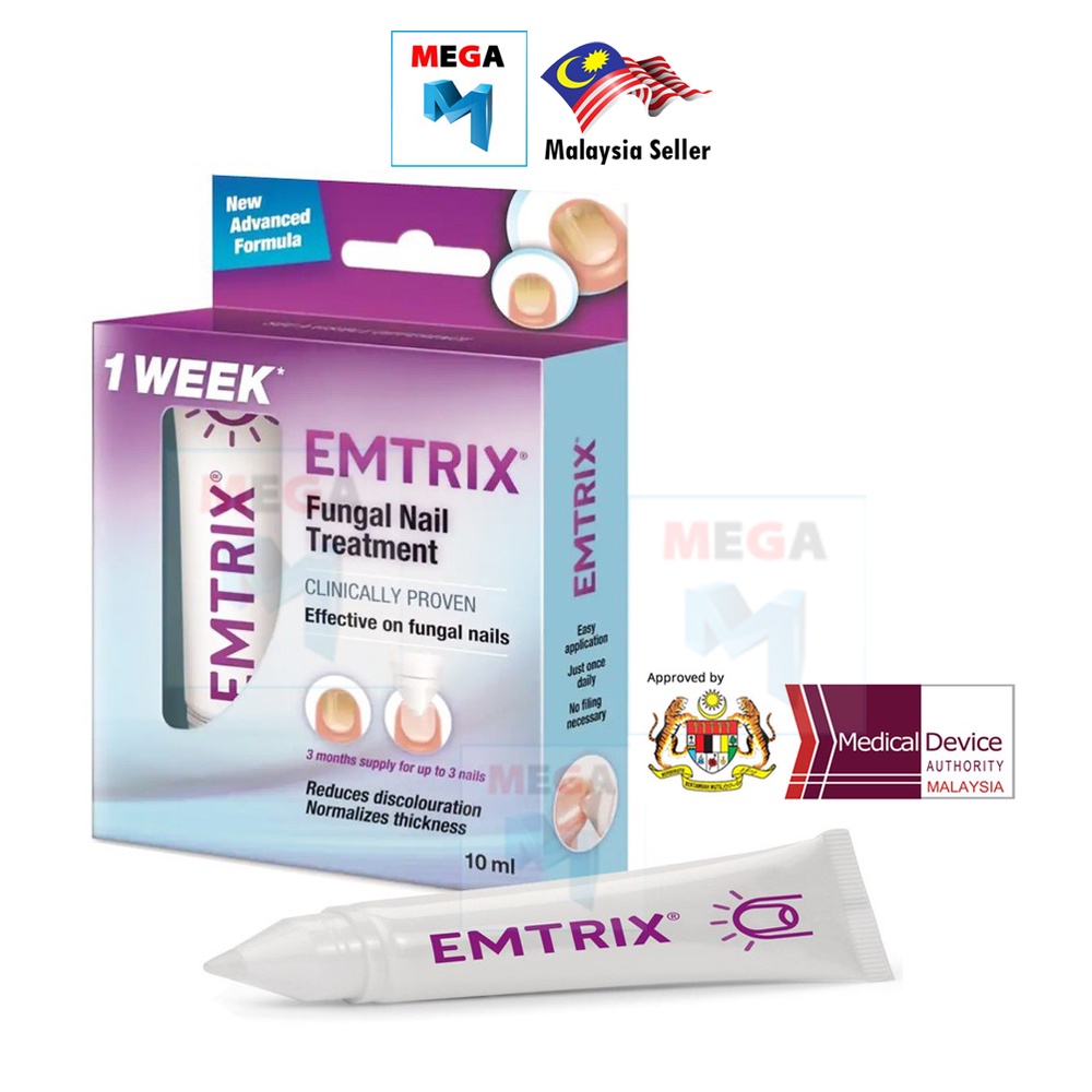 Emtrix Anti-fungal Nail Treatment 10ml (Expiry:5/2024) | Shopee Malaysia