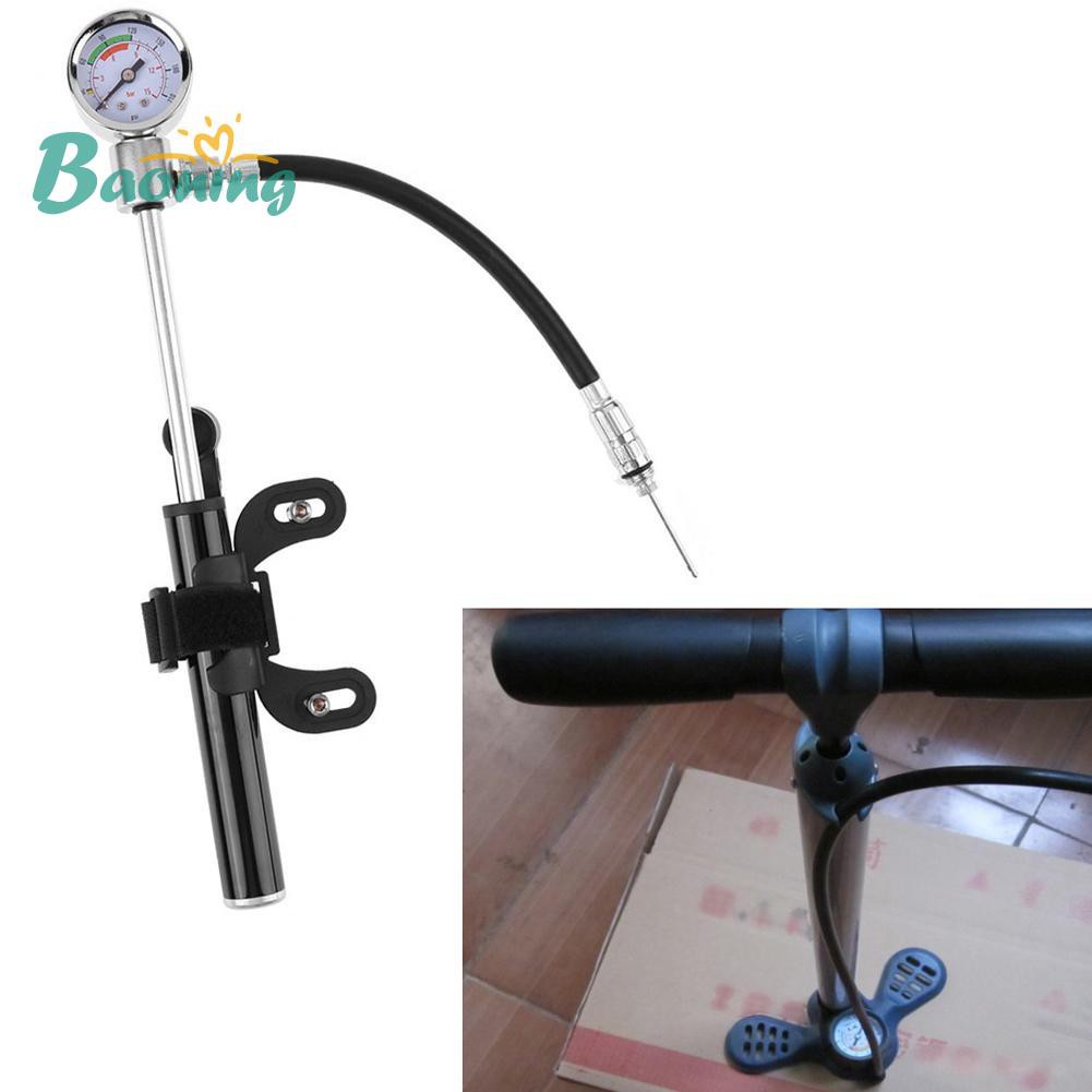 bike air pump with gauge