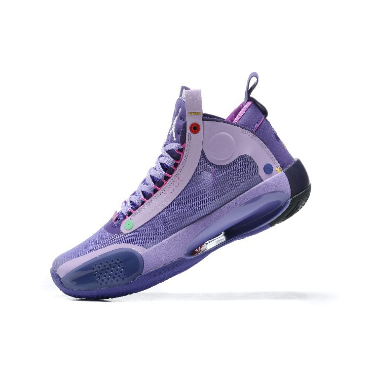 purple jordan 34