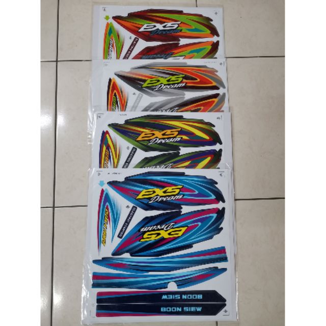 Honda Ex5 (10) Body Sticker 