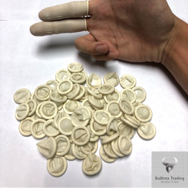Latex Rubber Finger Cots 144 pcs Shopee Malaysia