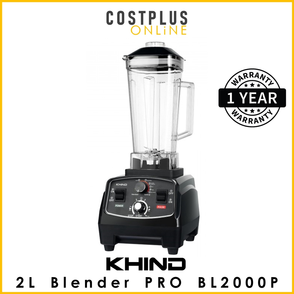 [BUBBLEWRAP] Khind Blender Commercial Grade Heavy Duty 2L PRO BL2000P / Khind Slow Juicer