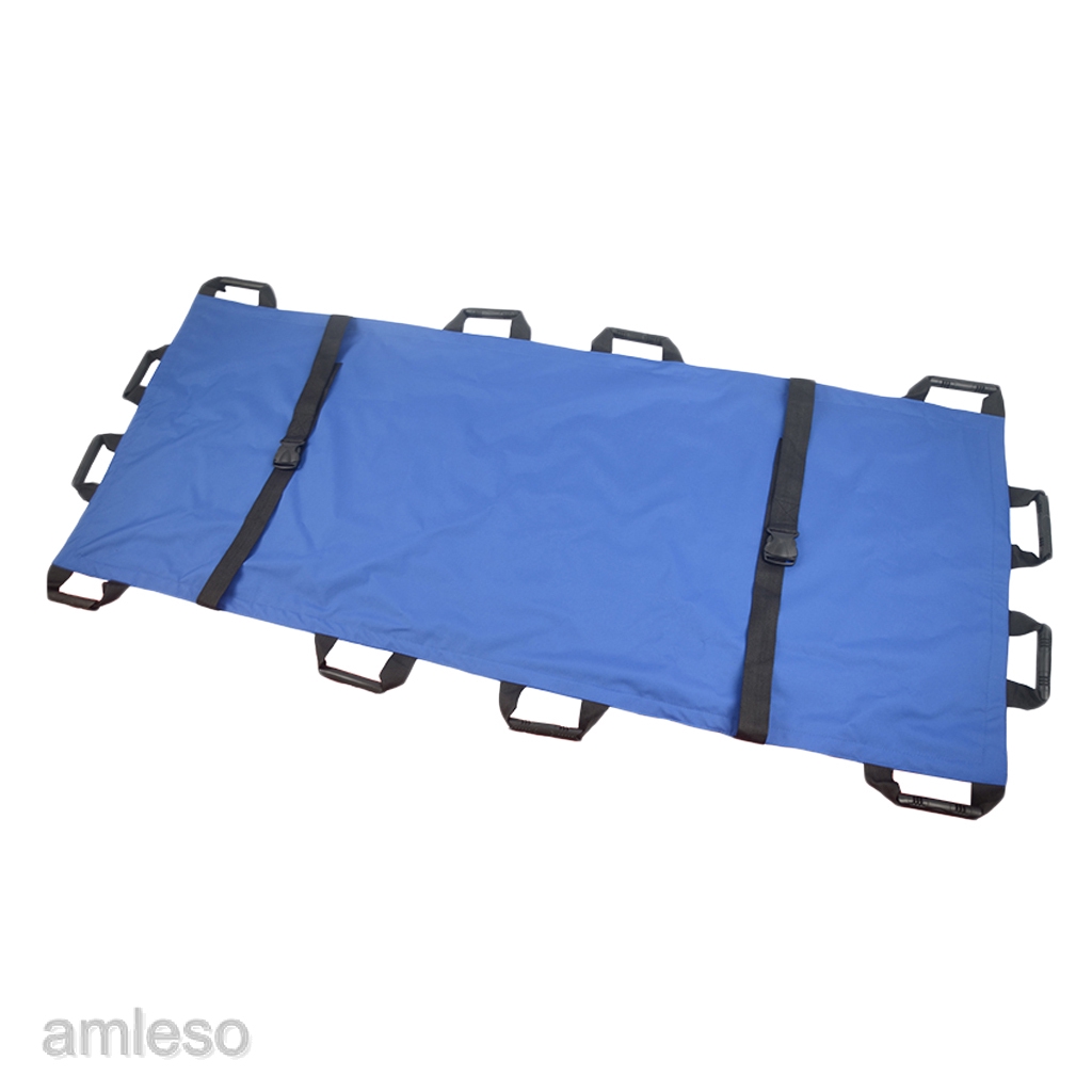 Durable Foldable Canvas Stretcher Emergency Rescue Litter Lift Assist Tool Shopee Malaysia