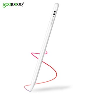 Image of GOOJODOQ 4 Gen Palm Rejection Stylus Pen for is 9.7 2018 Pro 11 12.9 2018 Air 3 10.5 2019 10.2 Mini 5 Touch Pen