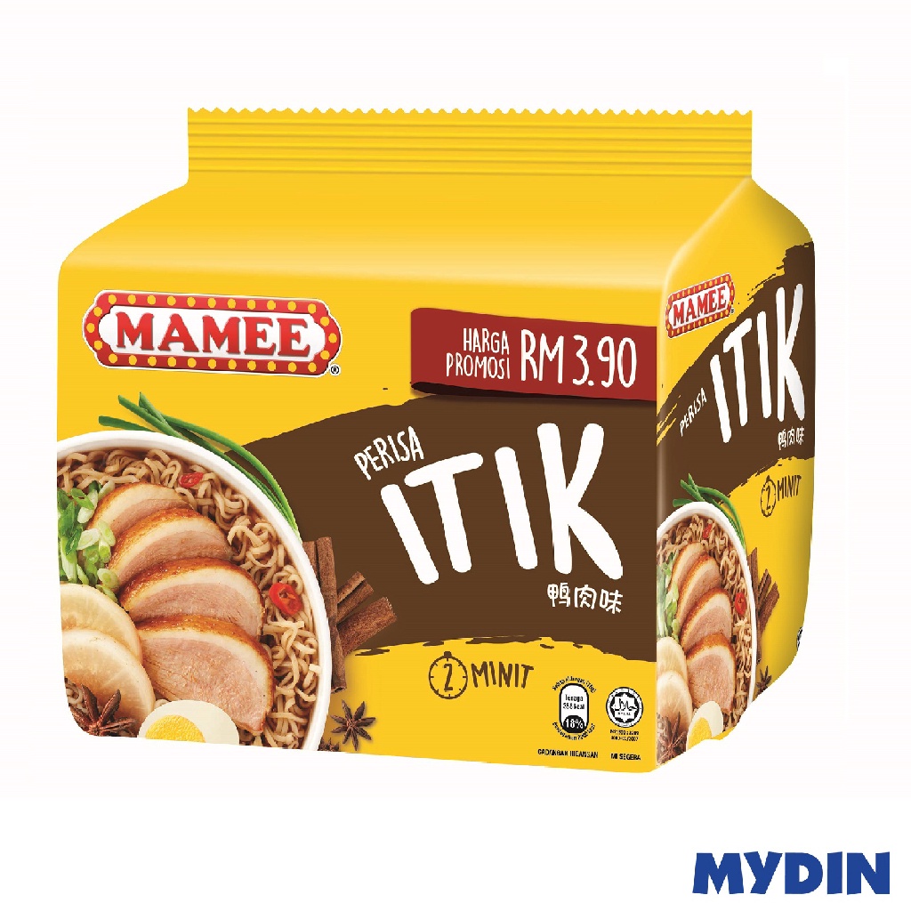Mamee Instant Noodles Duck Flavour (76g x 5s)