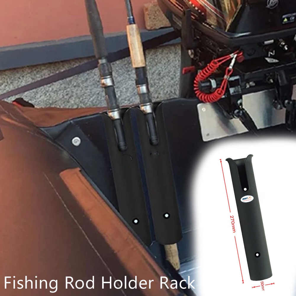 fishing rod holder for boat Mount Socket 2 Tube Link Tackle Fishing Rod